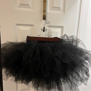 Dance black tutu adult size small